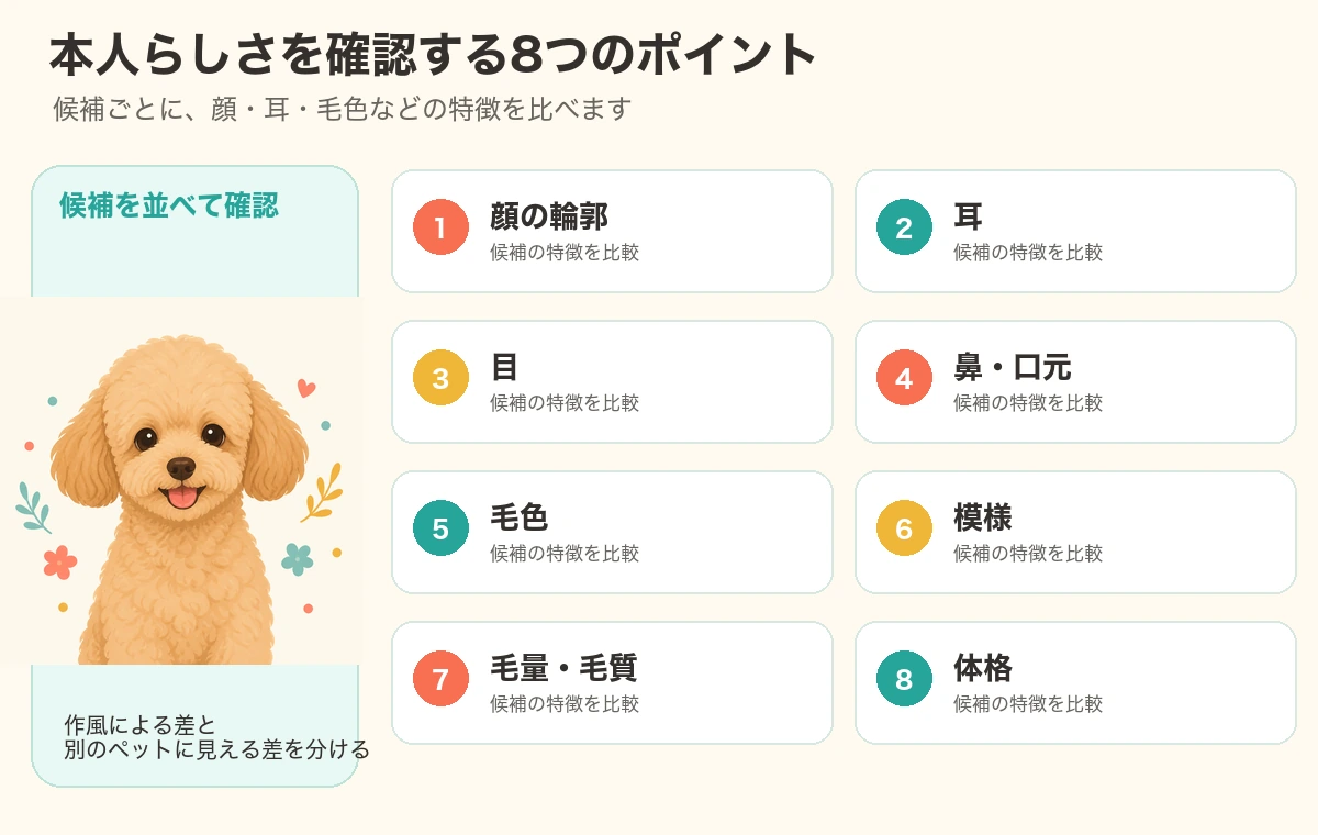 AIペットスタンプで本人らしさを確認する8つのポイント